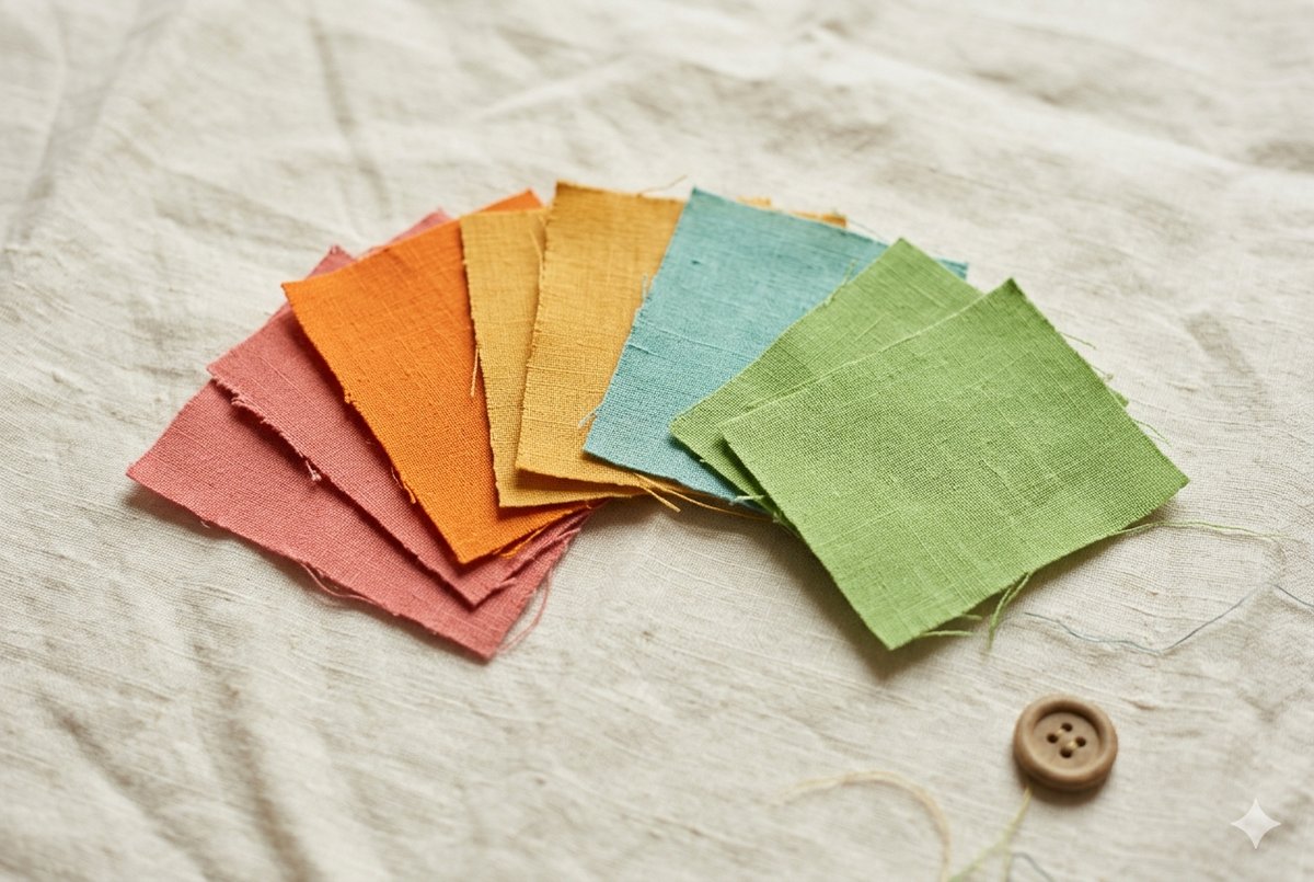Overzicht van de drie lentepaletten voor kleuranalyse: zachte pastels voor het heldere type, verzadigde warme kleuren voor het warme type, felle tinten voor het stralende type